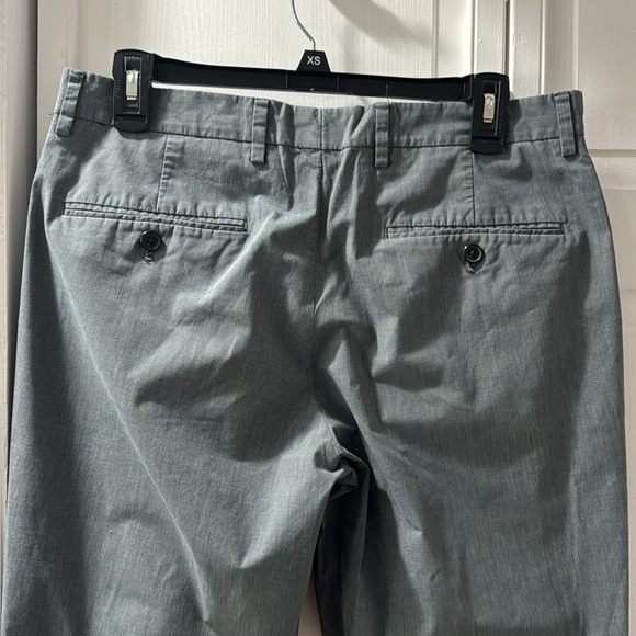 Express Men’s Stretch Slim Trouser - Grey (30 x 32) - Picture 4 of 6